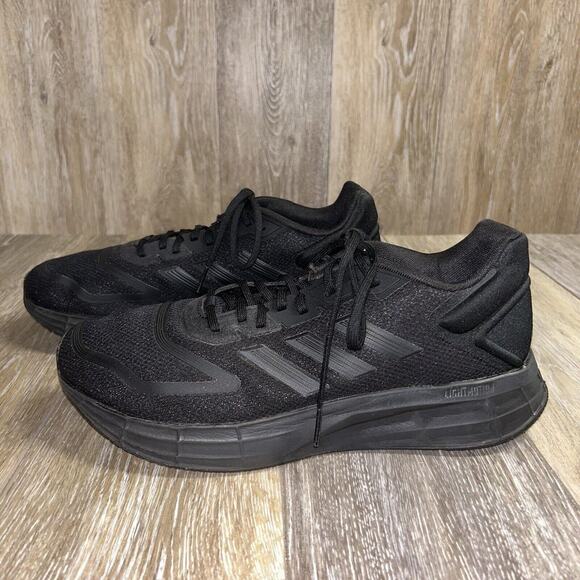 Adidas Duramo 10 GW8342 Solid Core Black Men's US Size 10 Running Sneaker Shoes - Picture 5 of 11